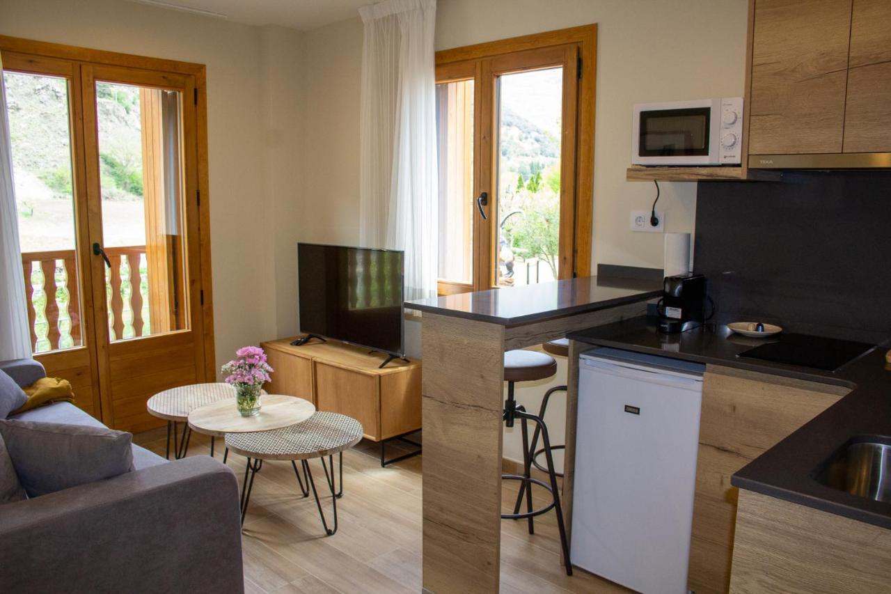 Apartaments Areny - L'Amfitriona Esterri d'Àneu Buitenkant foto